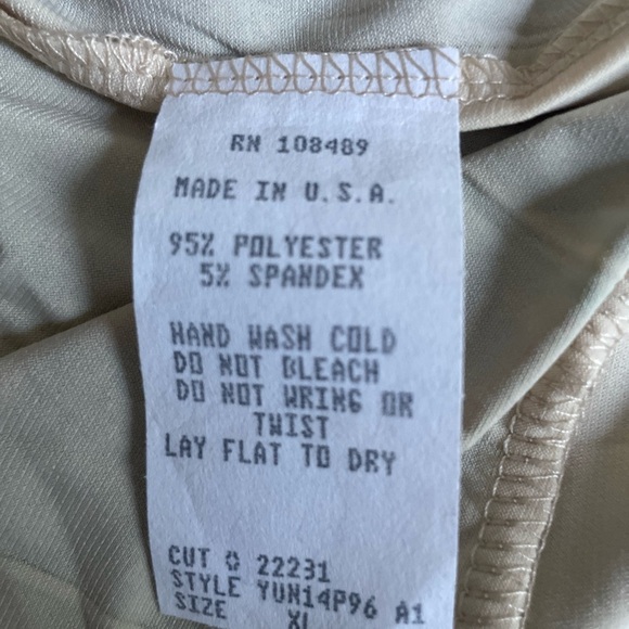 L8ter Blouse Top Women’s XL Green Blue Floral USA Made Whimsy Bikercore EUC - Picture 4 of 9